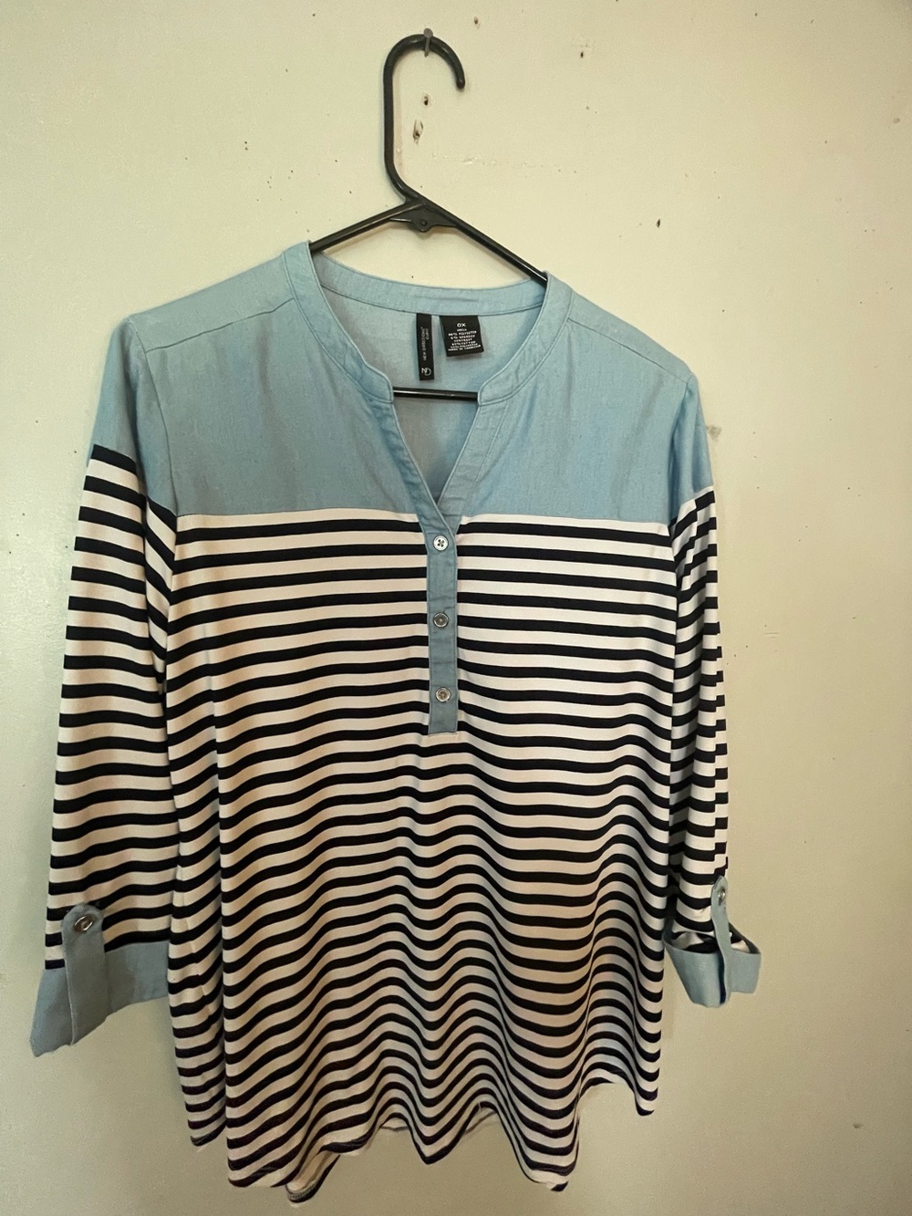 New Directions curvy top sz ox